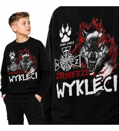 BLUZA DZIECIĘCA PATRIOTYCZNA ŻOŁNIERZE WYKLĘCI 44-63